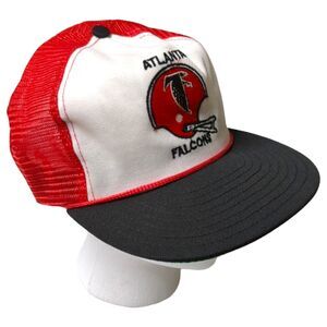 VTG Atlanta Falcons Sports Unlimited Embroidered Snapback Football Hat Rope 80s